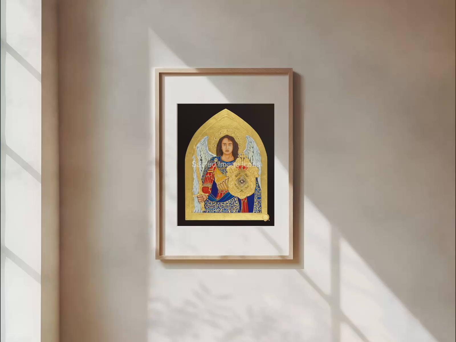 Archangel Michael 1 Icon Print