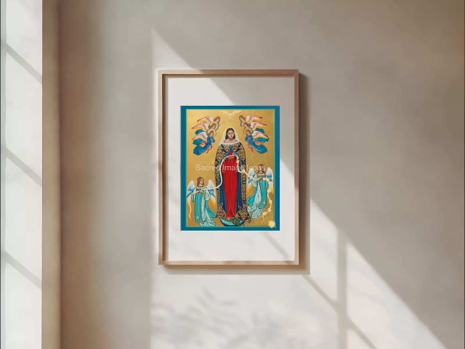 Our Lady Undoer of Knots Icon Print