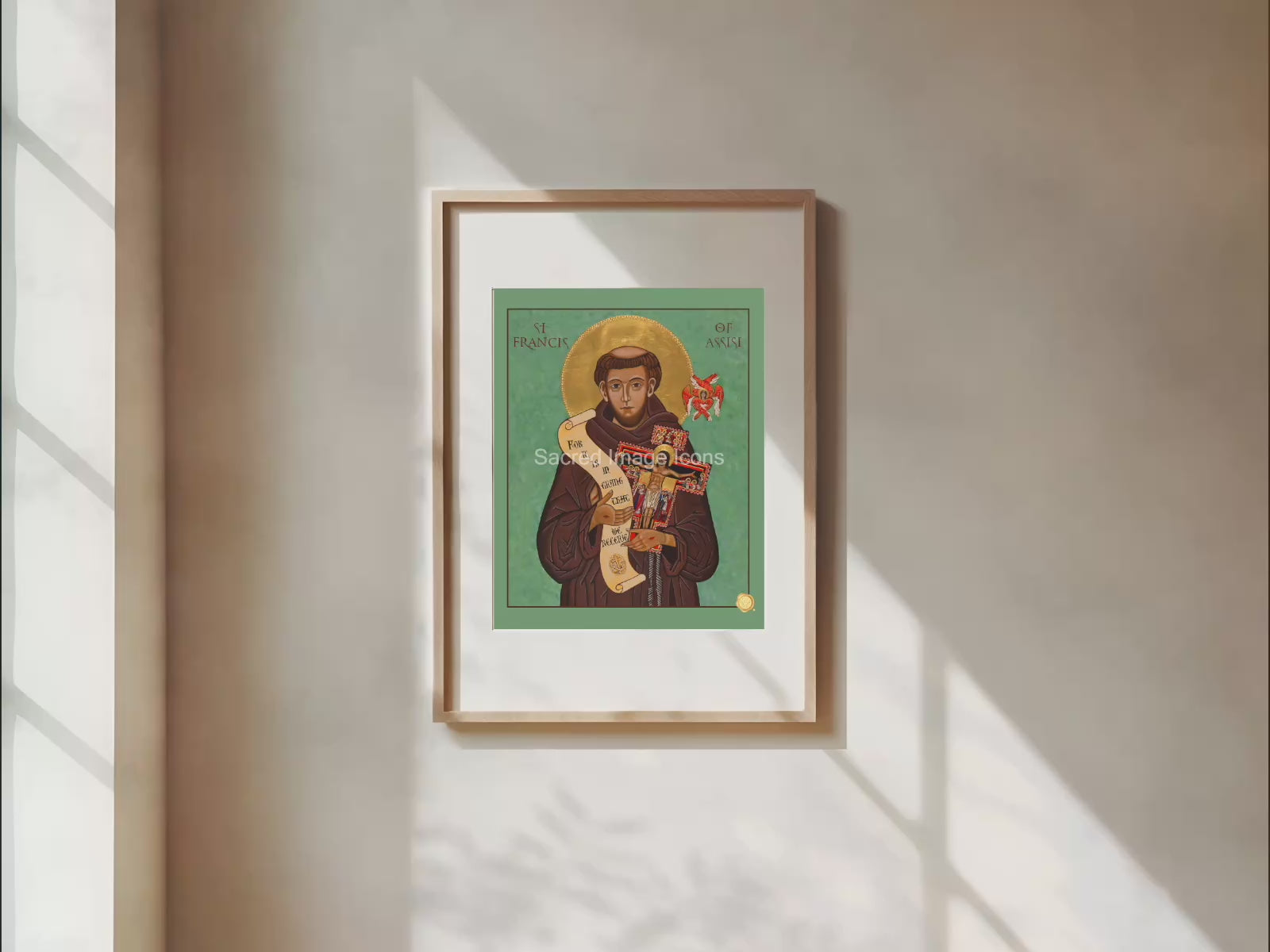 Saint Francis 2 Icon Print