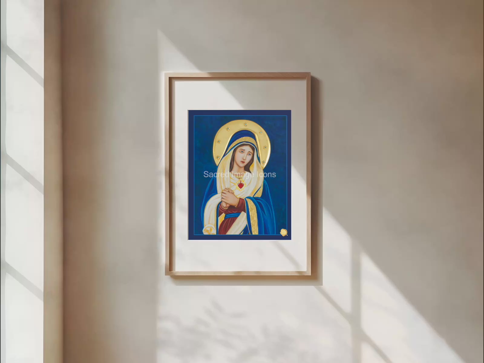 Our Lady of Sorrows 1 Icon Print
