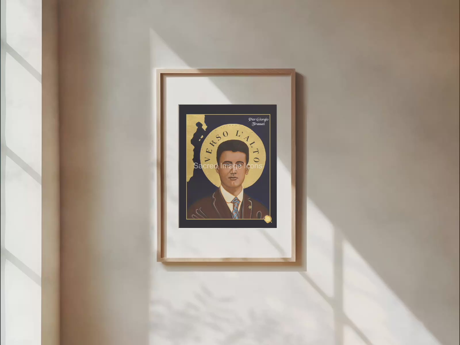 Blessed Pier Giorgio Frassati Icon Print