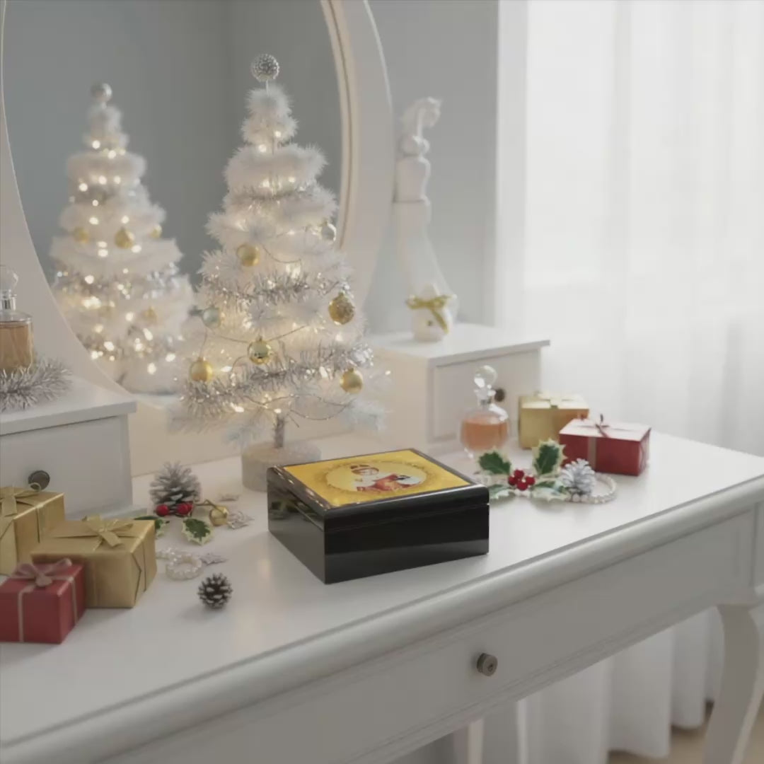 Rosary and Jewelry Box with Our Lady of Fatima