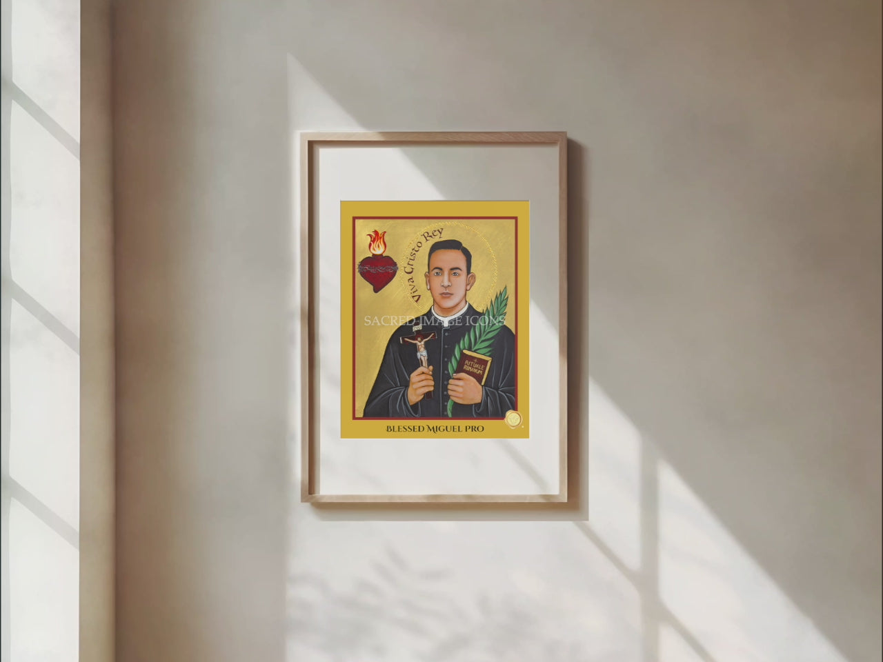 Blessed Miguel Pro - Martyr of the Cristero War Icon Print