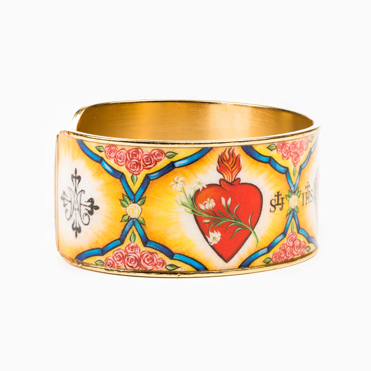 Holy Family Everlasting Heart of God Cuff Bracelet