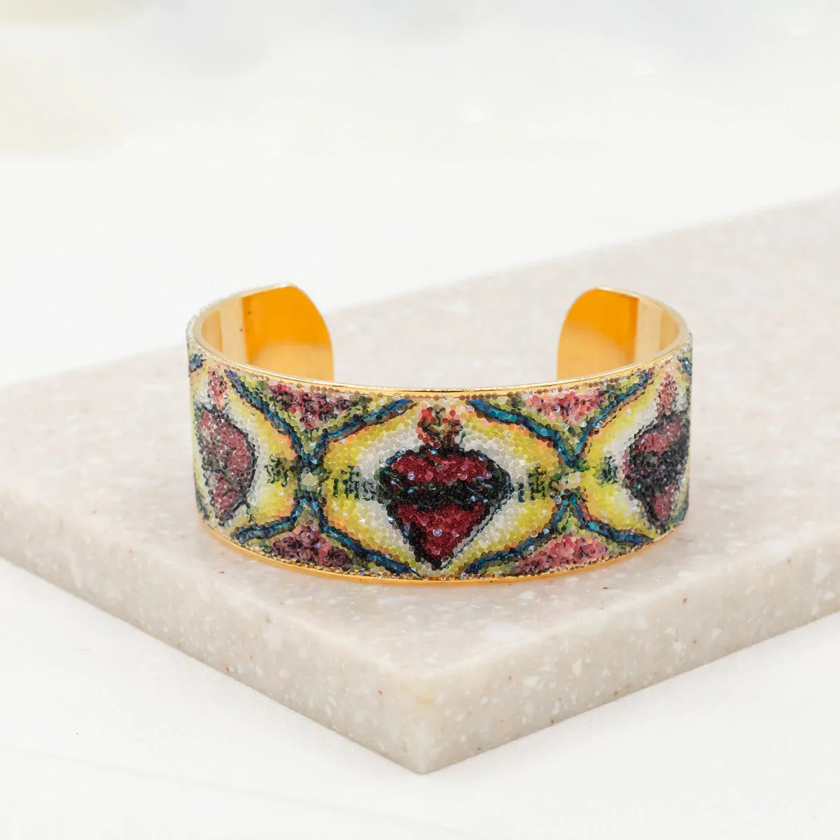 Holy Family Everlasting Heart of God Cuff Bracelet