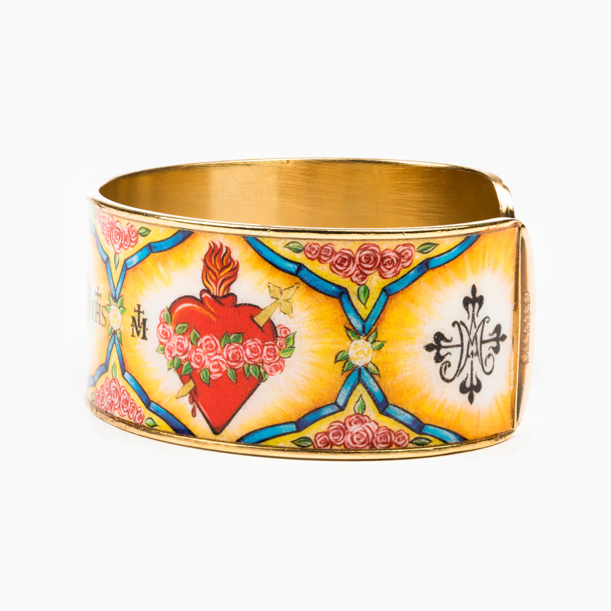 Holy Family Everlasting Heart of God Cuff Bracelet