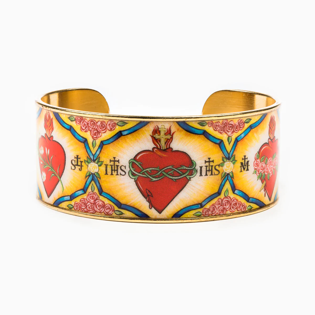 Holy Family Everlasting Heart of God Cuff Bracelet