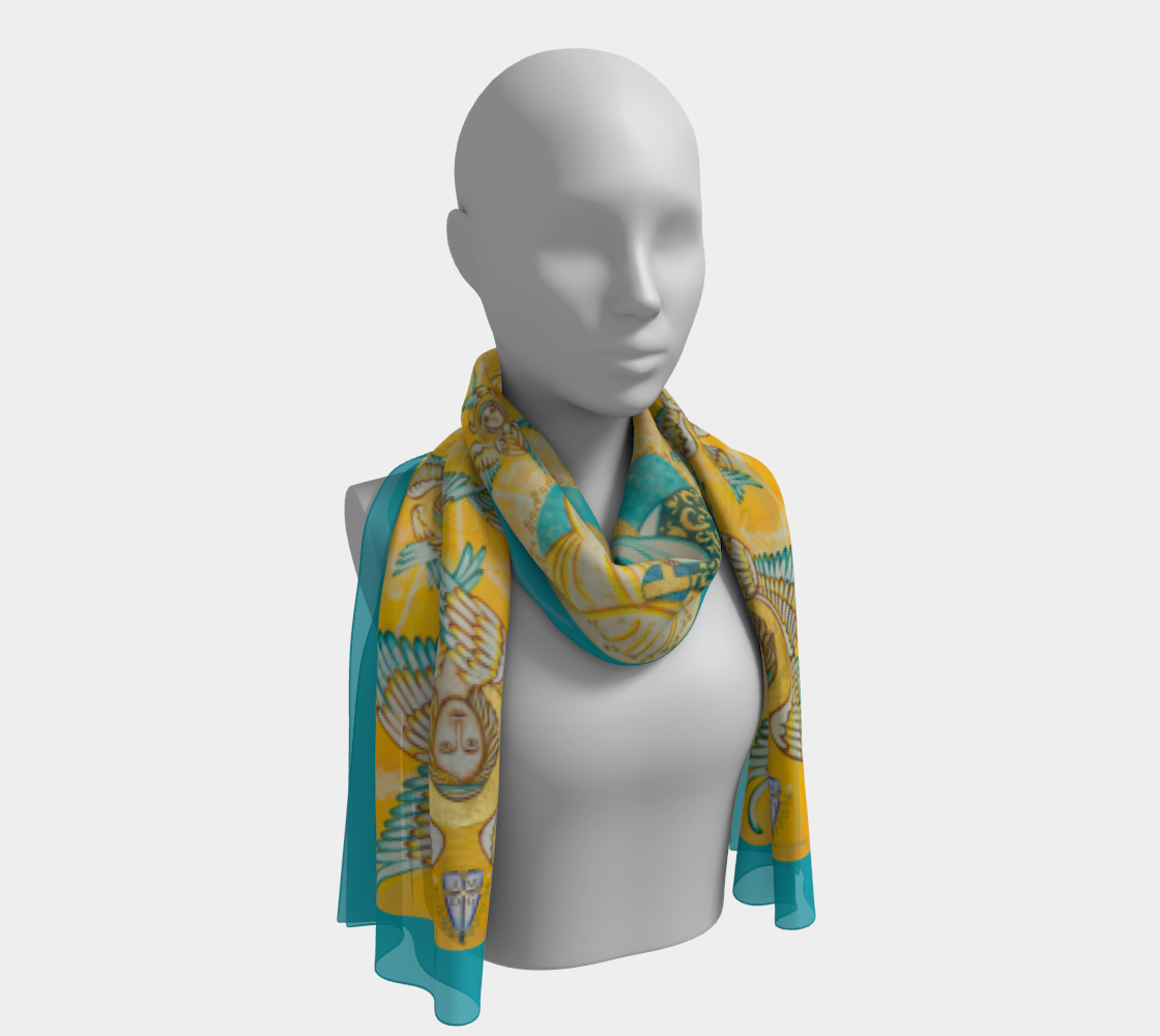 Queen of Heaven Silk Scarf