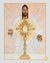 Jesus in the Eucharist Icon Print