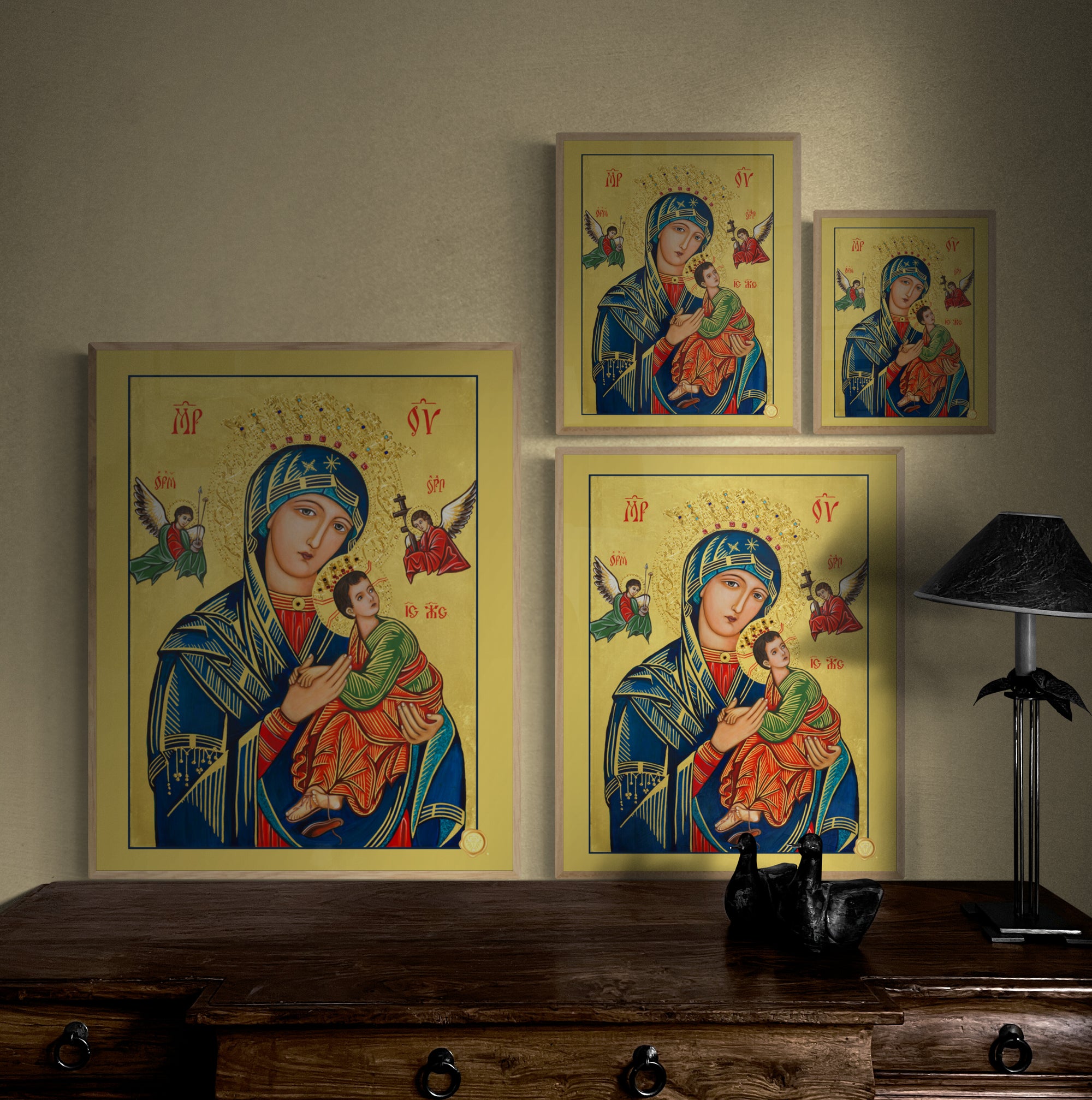 Our Lady of Perpetual Help Icon Print