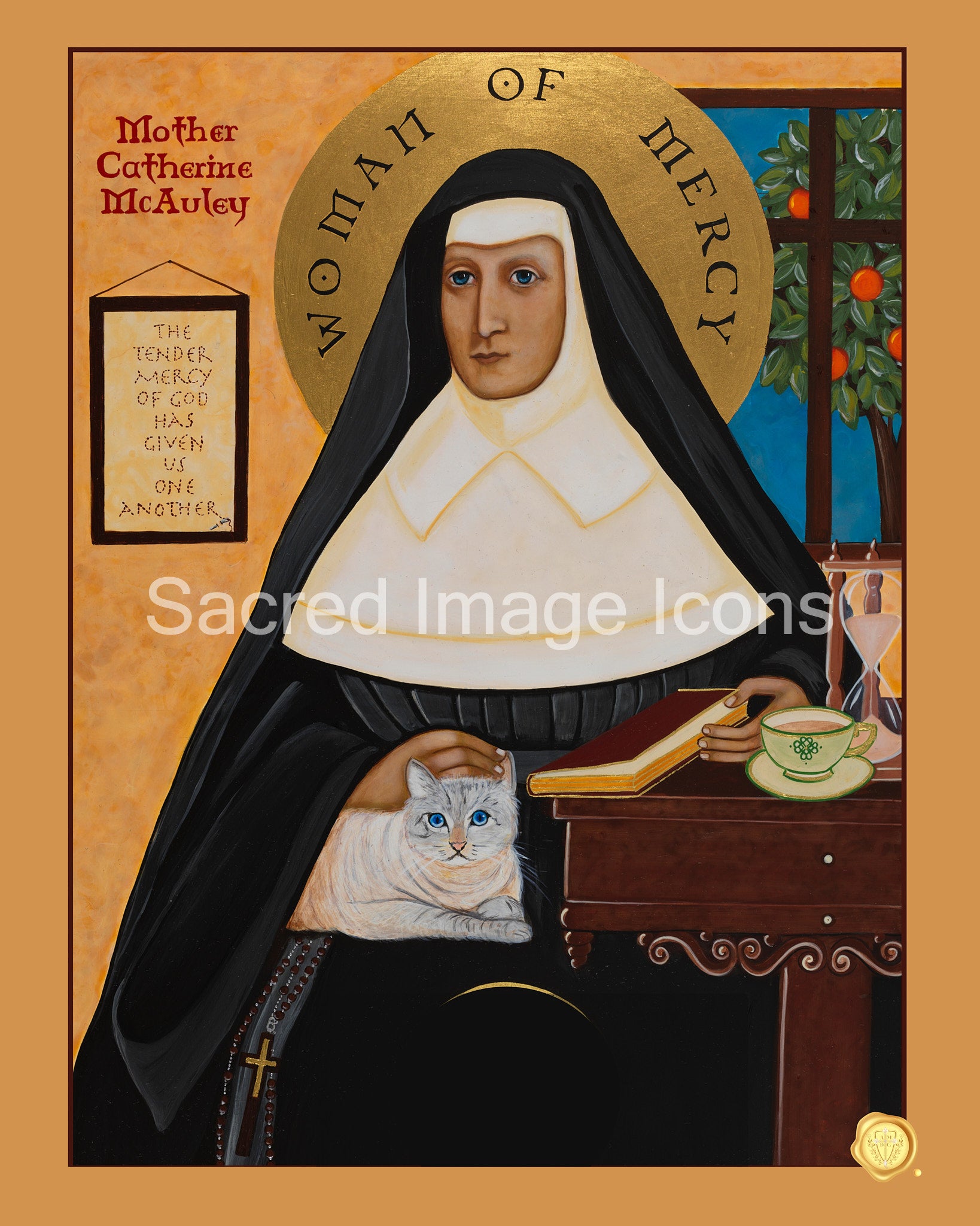 Mother Catherine McAuley Icon Print