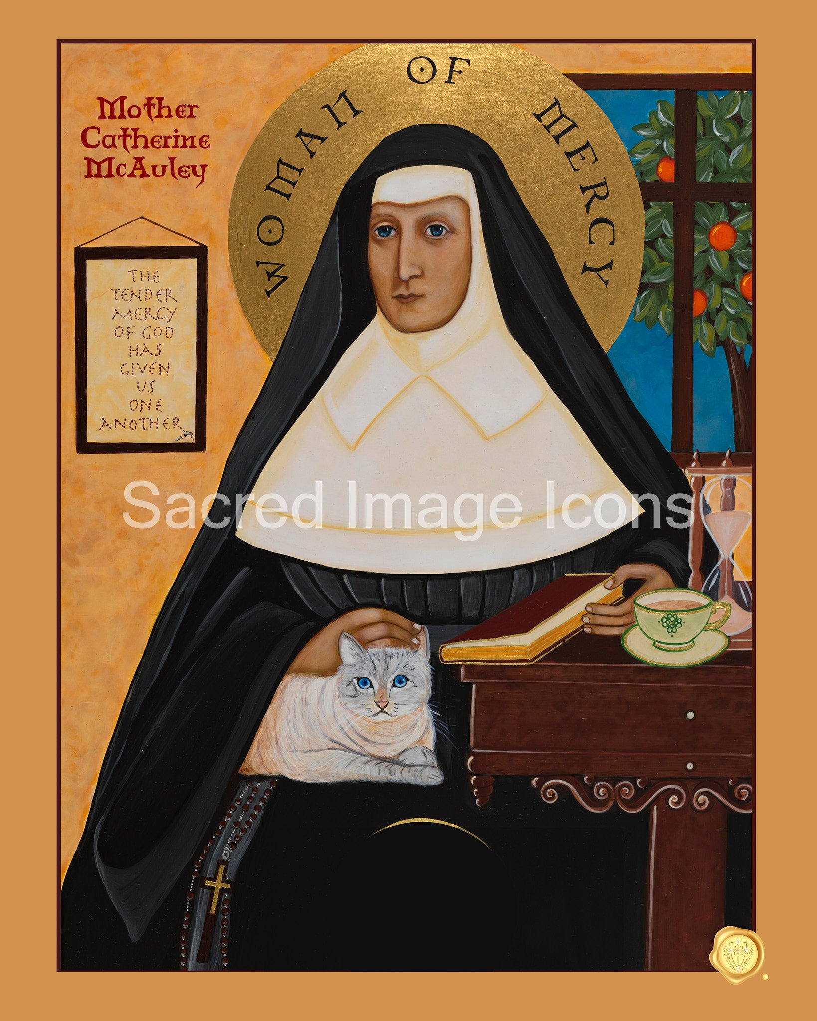 Mother Catherine McAuley Icon Print Sacred Image Icons