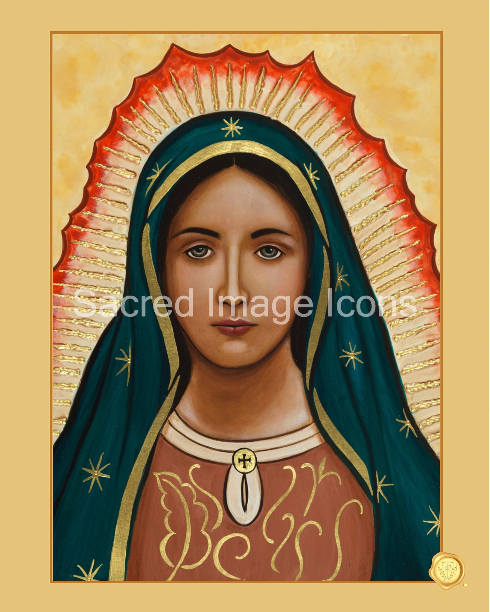 Our Lady of Guadalupe 1 Icon Print