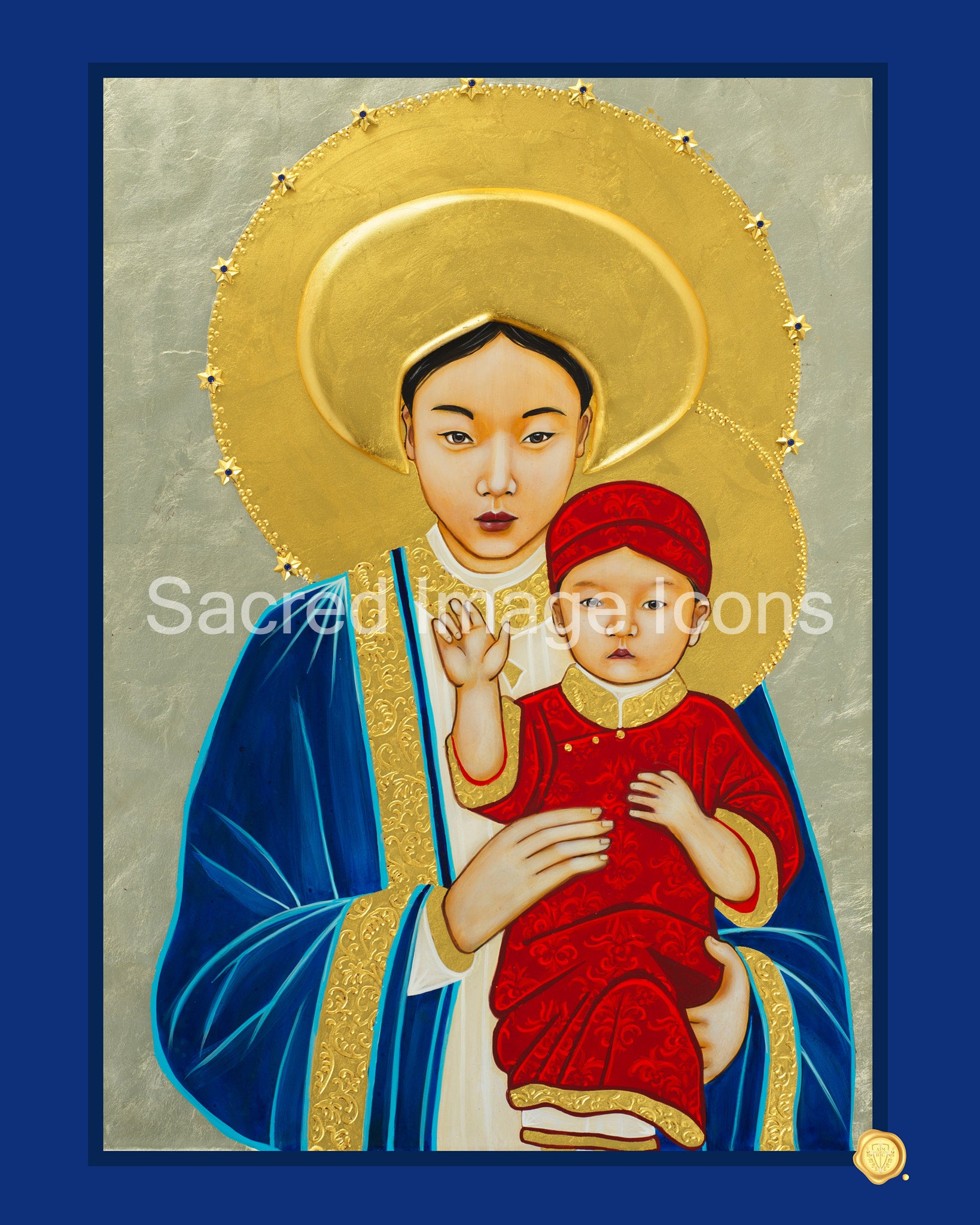 Our Lady of La Vang Icon Print