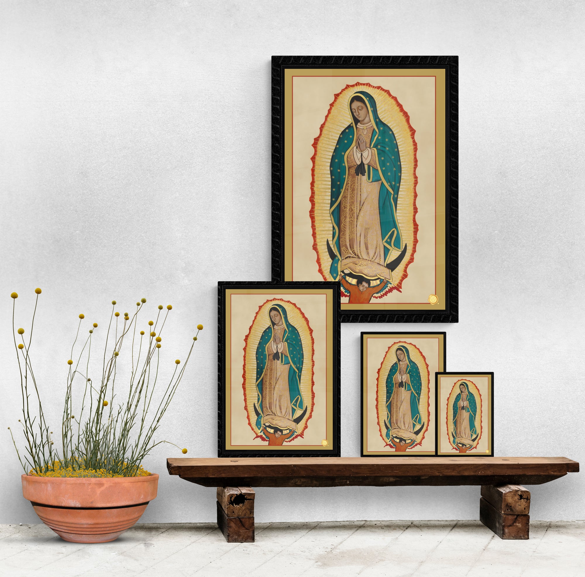 Our Lady of Guadalupe 3 Icon Print