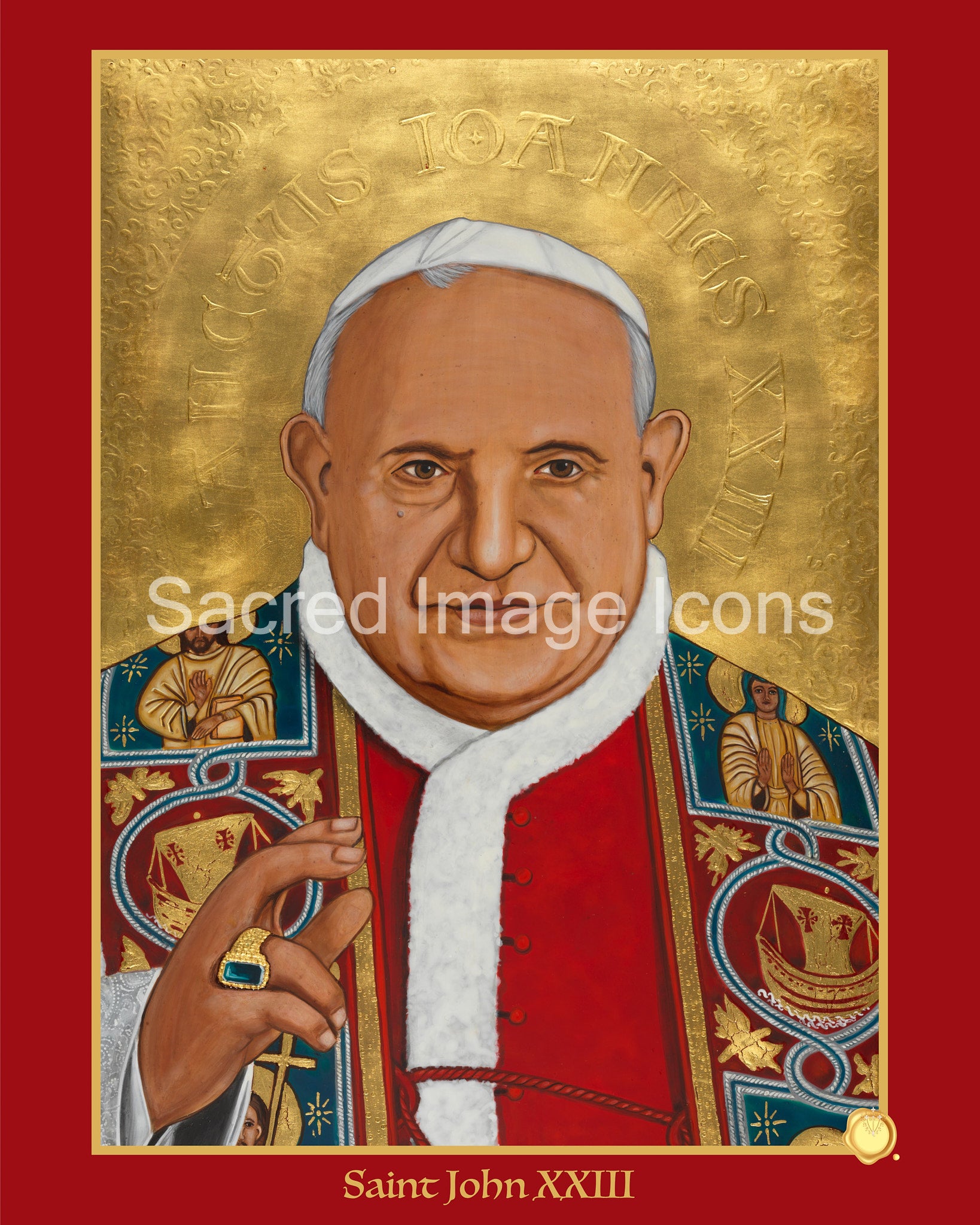 Saint John XXIII Icon Print