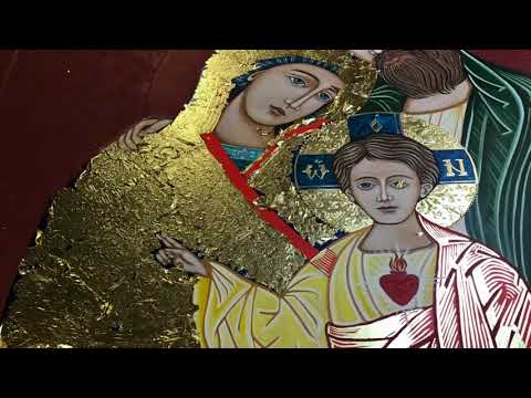 The Holy Family 1 Icon Print